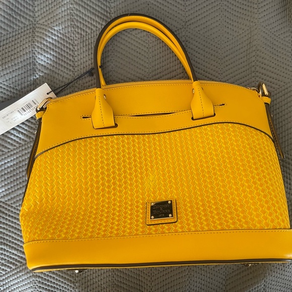 Dooney & Bourke Vibrant Yellow Tote - Picture 2 of 7